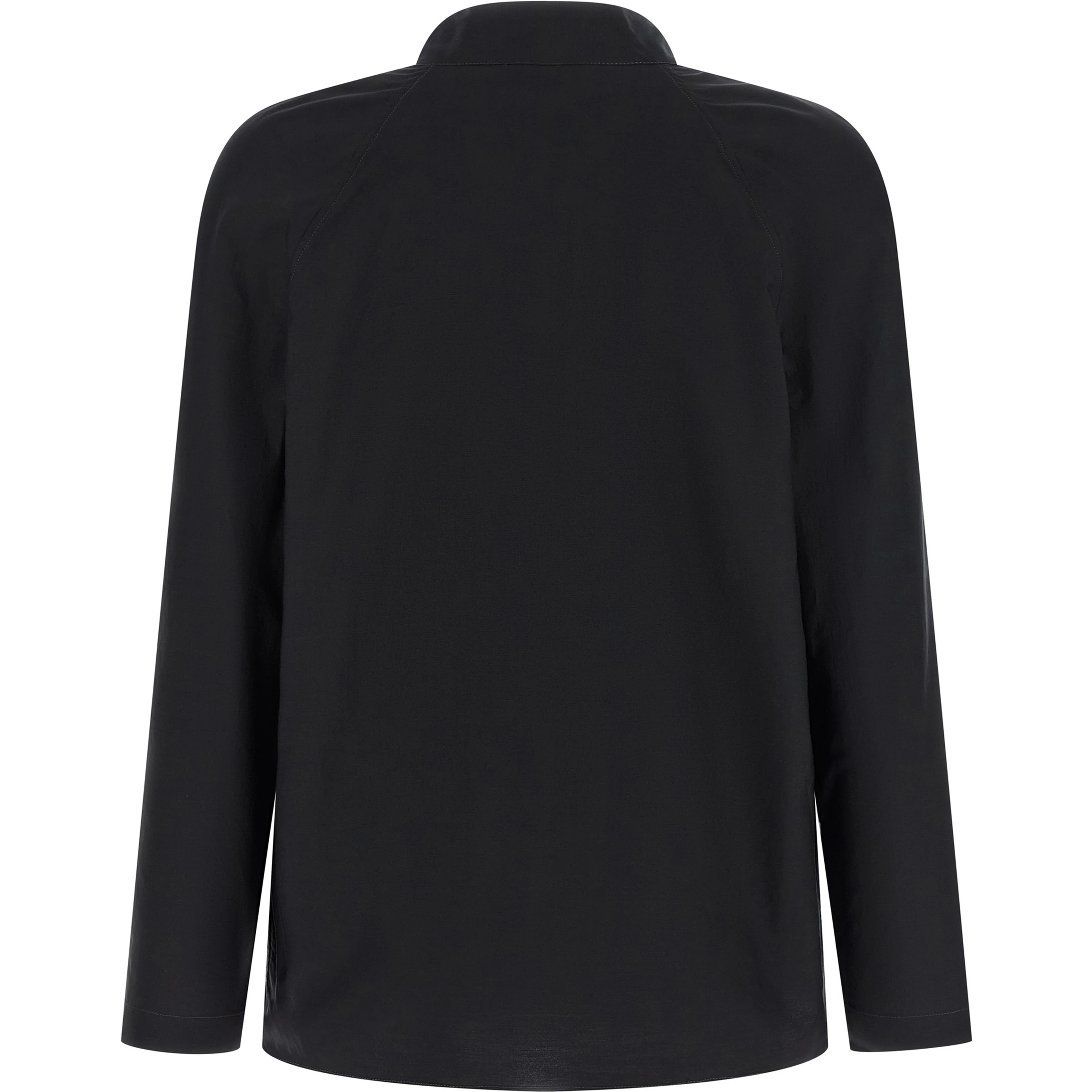 Black Cotton Blouse