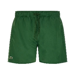 Bicolor Polyester Swim Shorts