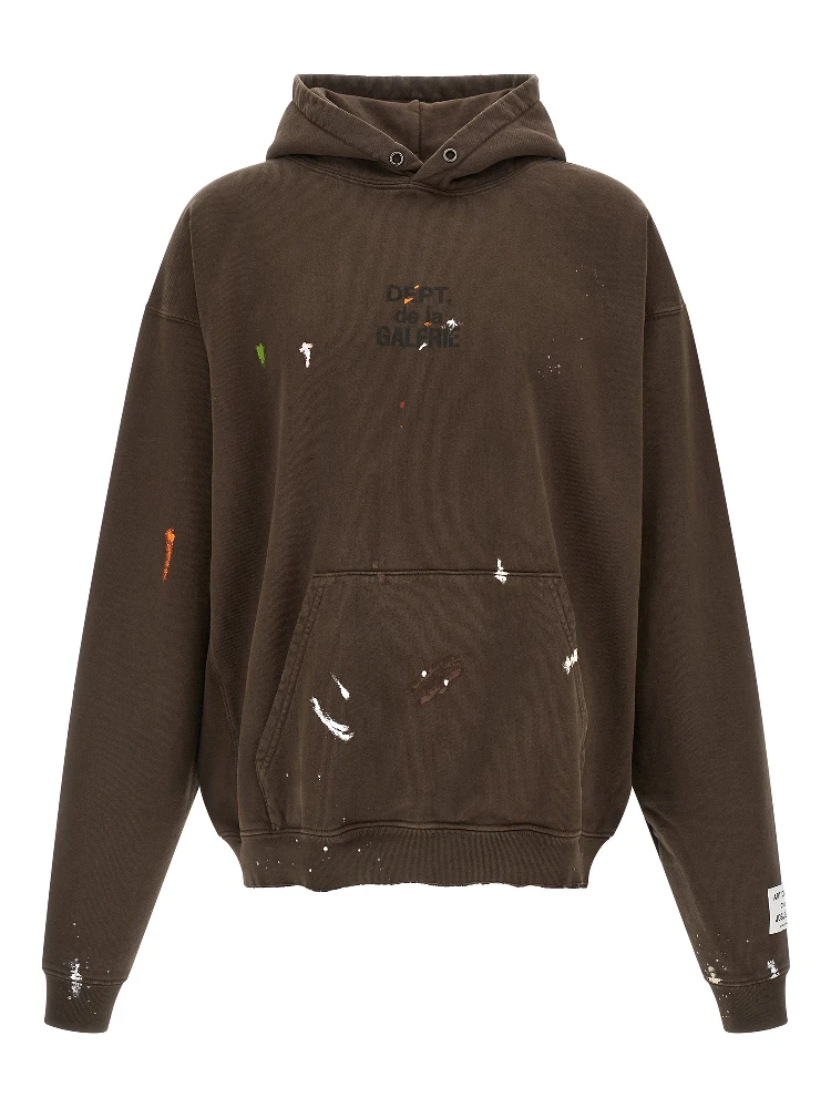 Brown Cotton Sweatshirt