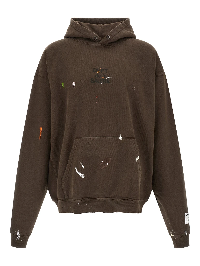 Brown Cotton Sweatshirt