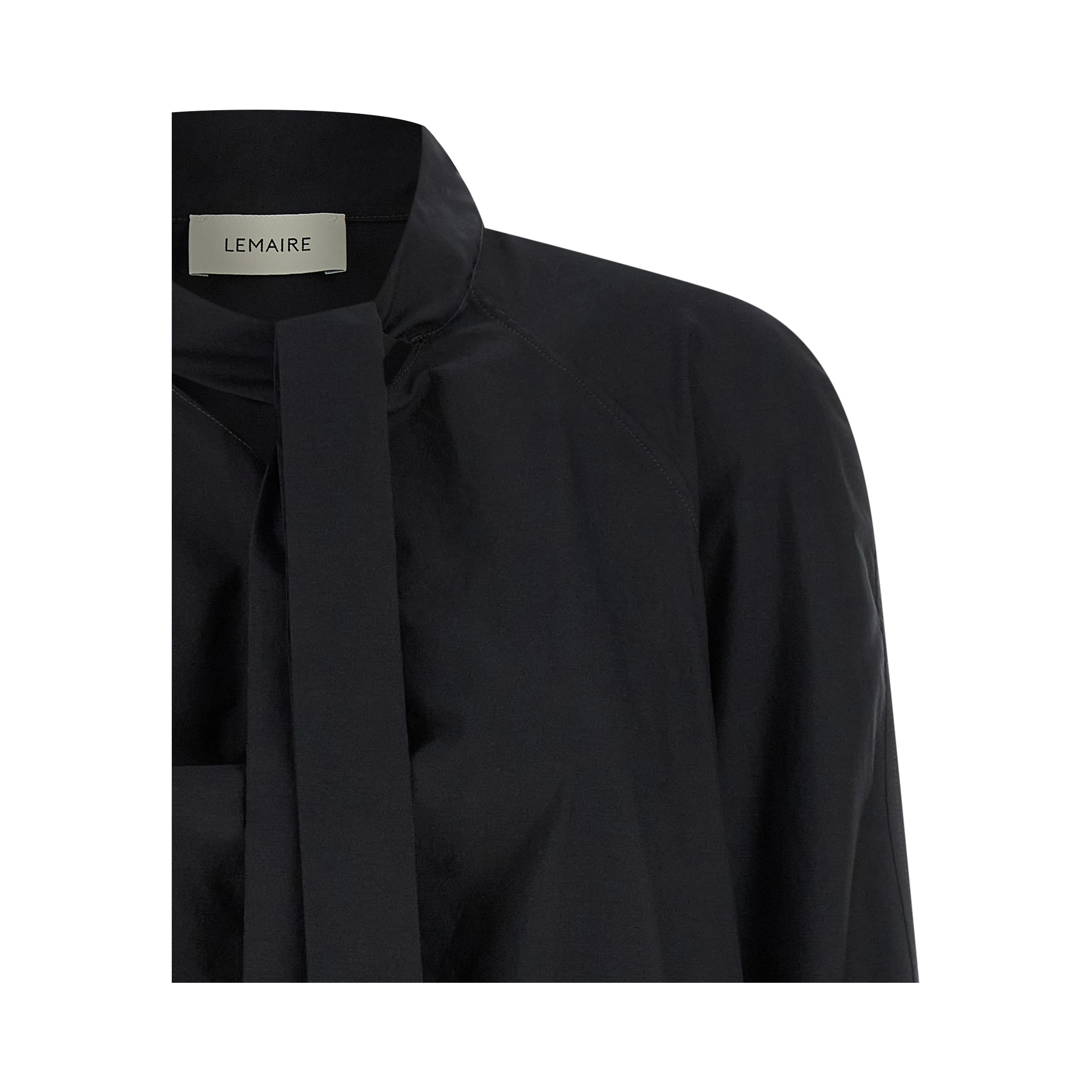 Black Cotton Blouse