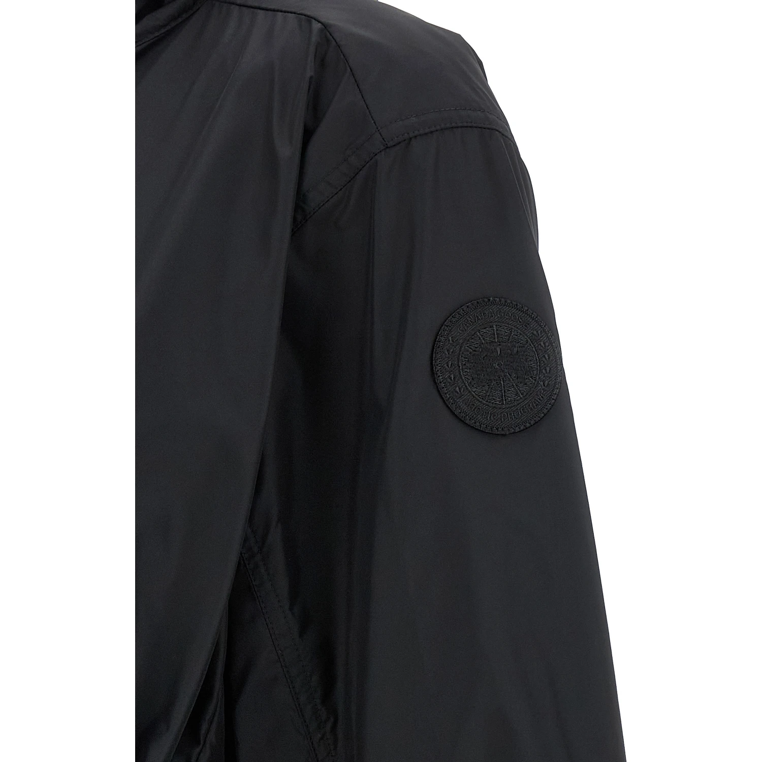 Black Polyamide Parka