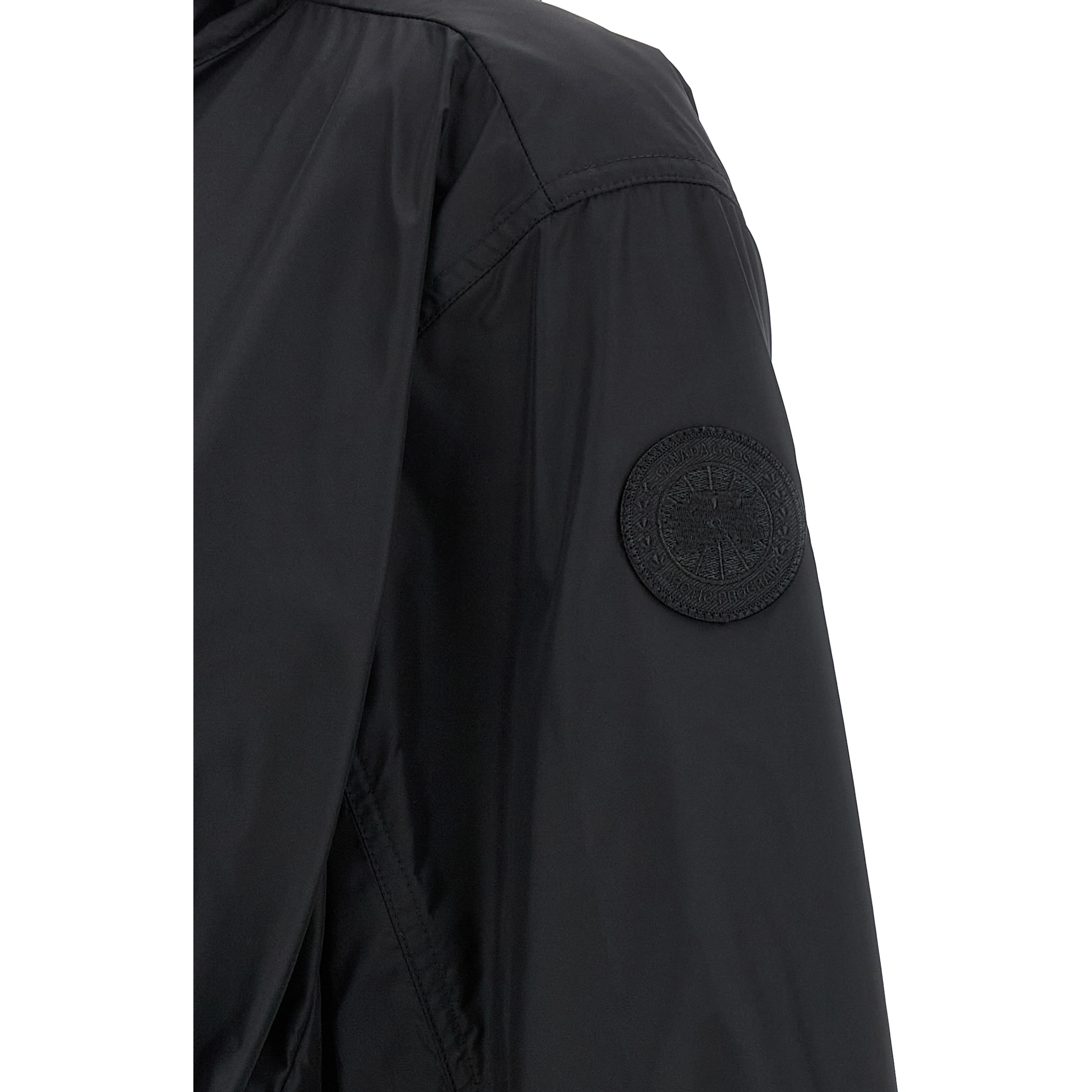 Black Polyamide Parka