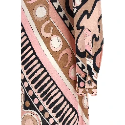 Multicolor Viscose Long Dress