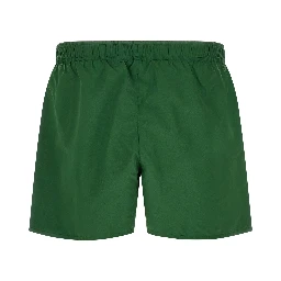 Bicolor Polyester Swim Shorts
