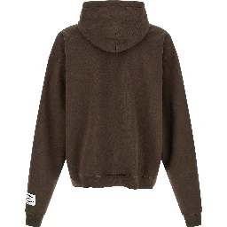 Brown Cotton Sweatshirt