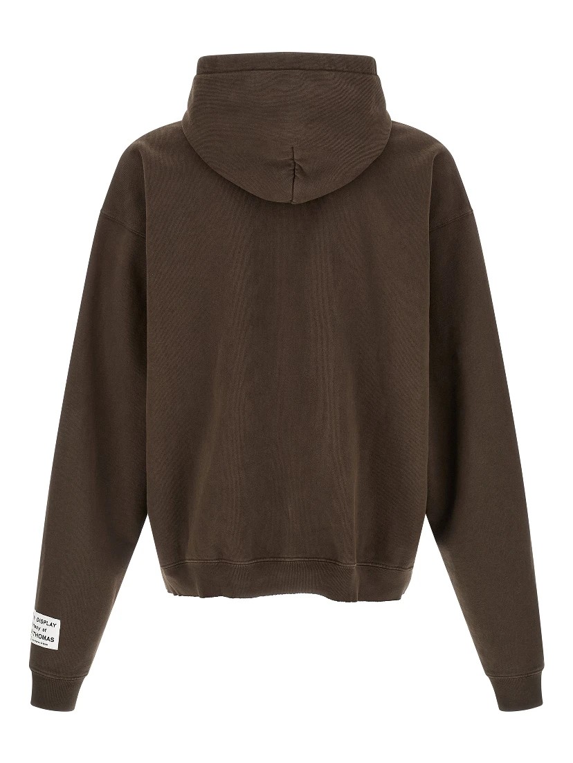 Brown Cotton Sweatshirt
