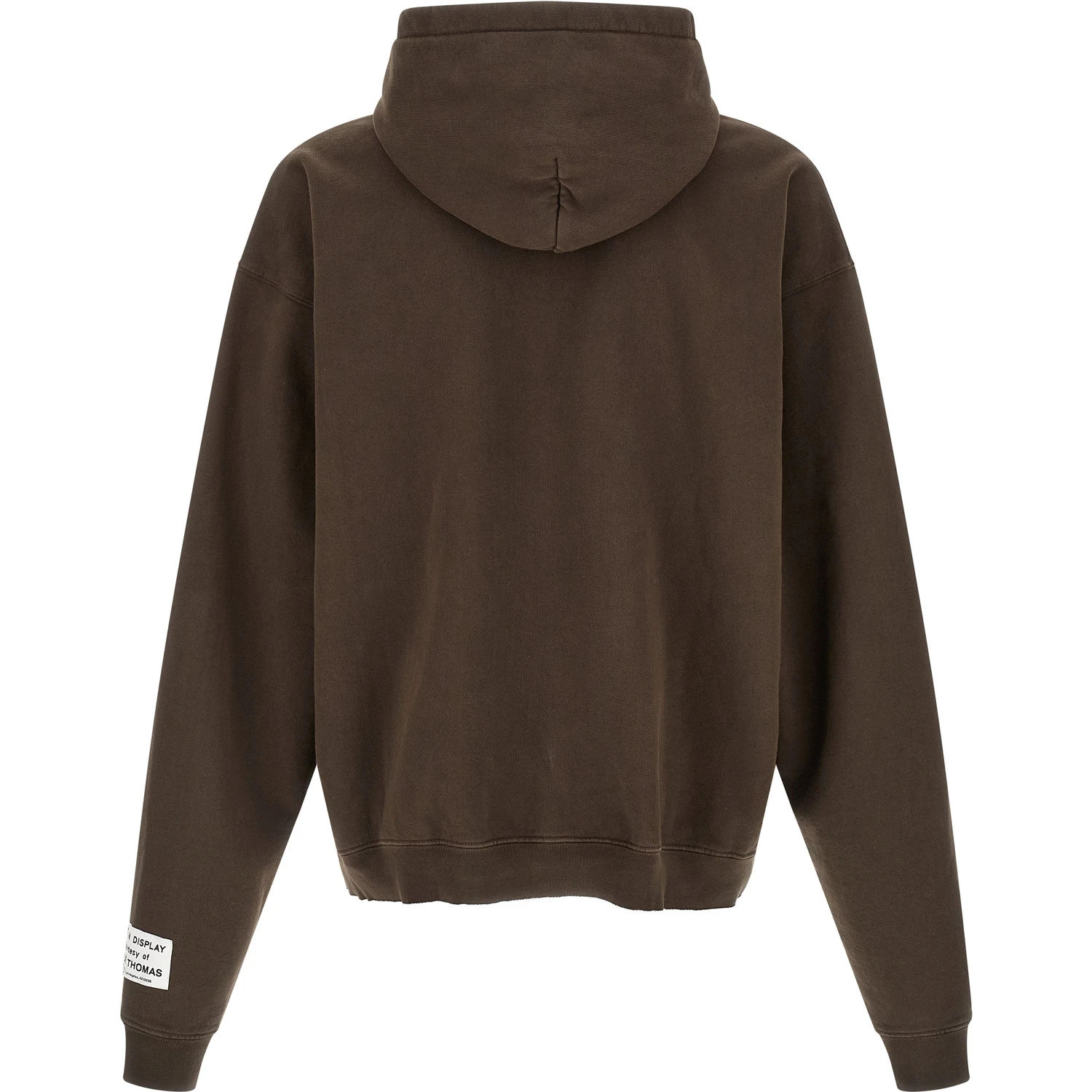 Brown Cotton Sweatshirt
