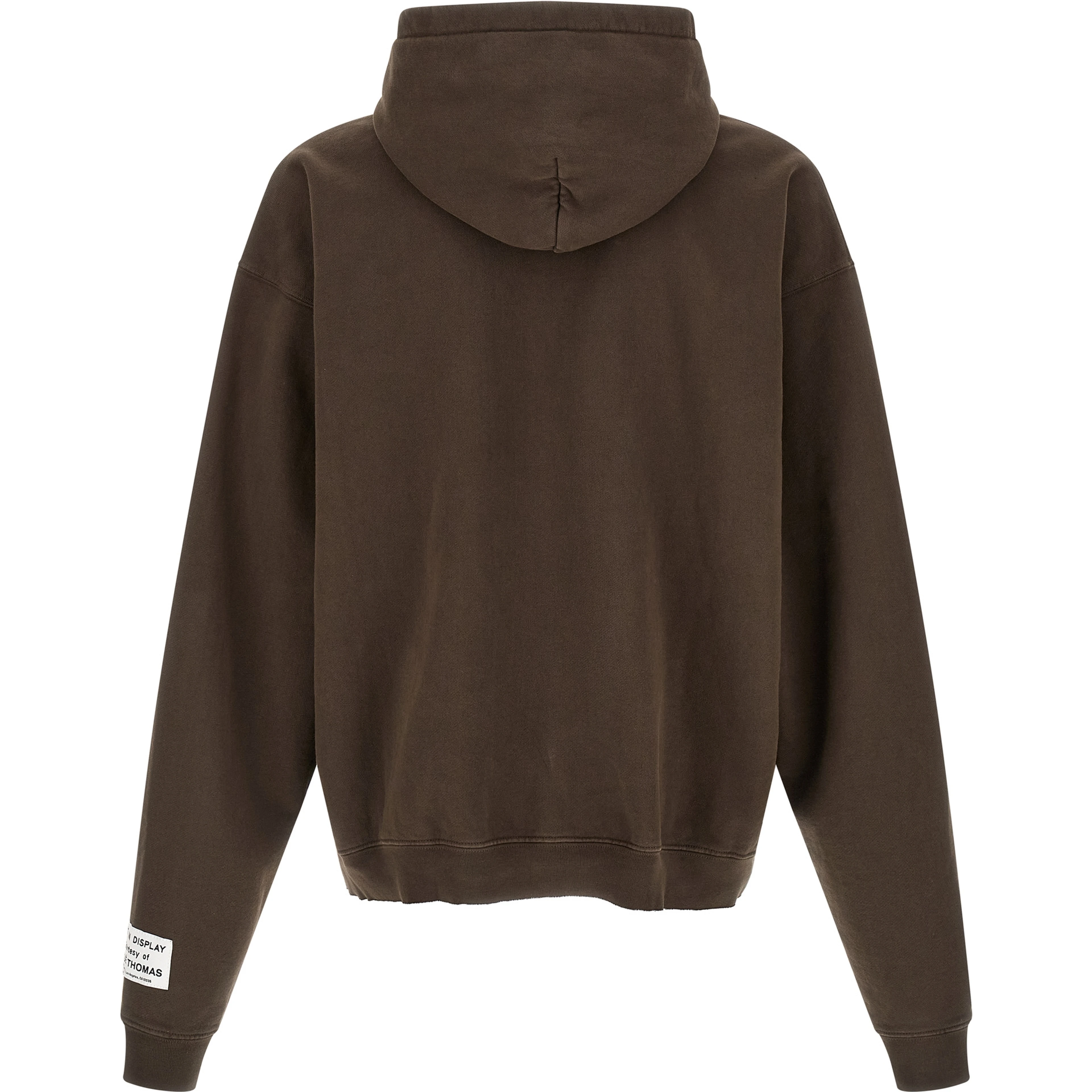 Brown Cotton Sweatshirt