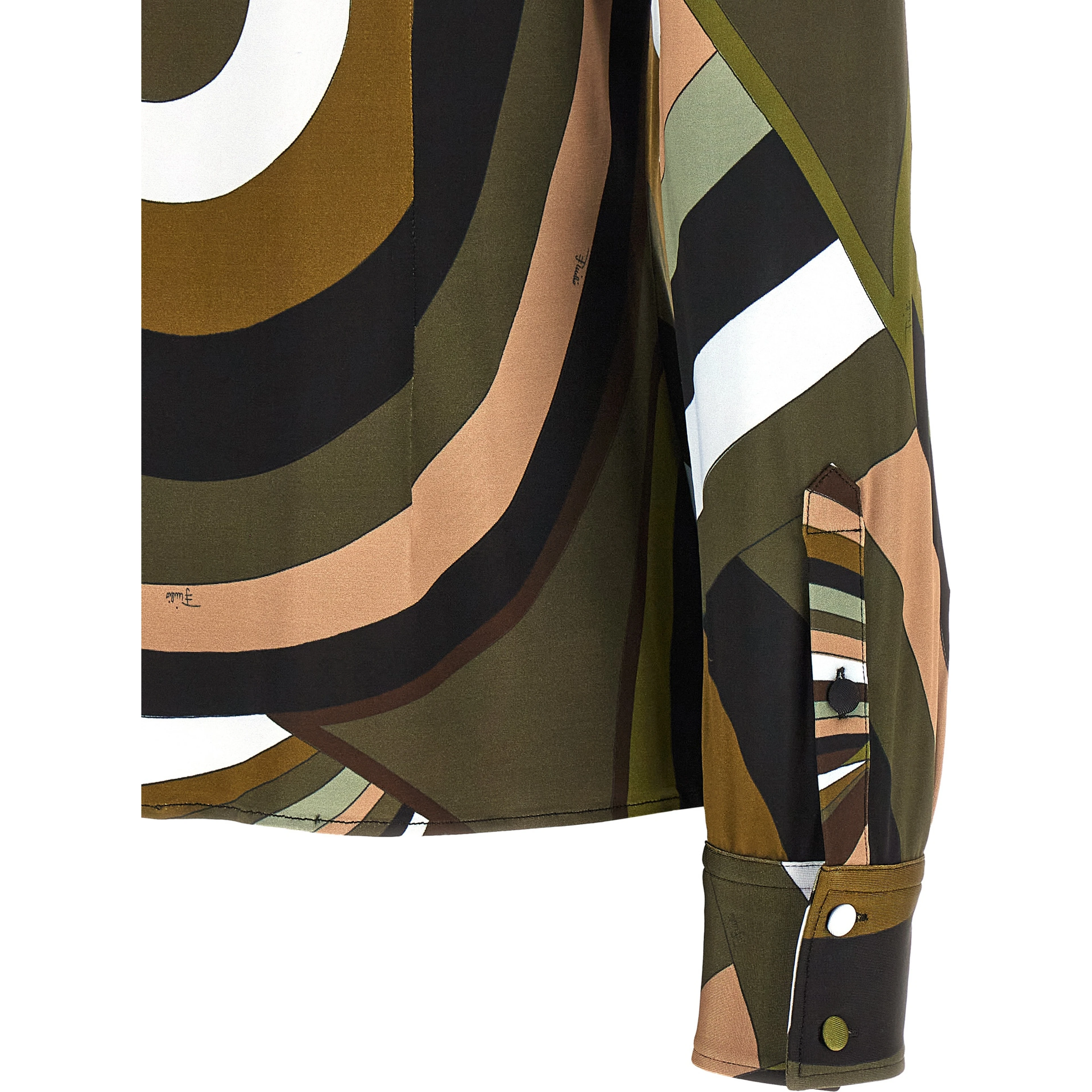 Multicolor Viscose Blouse