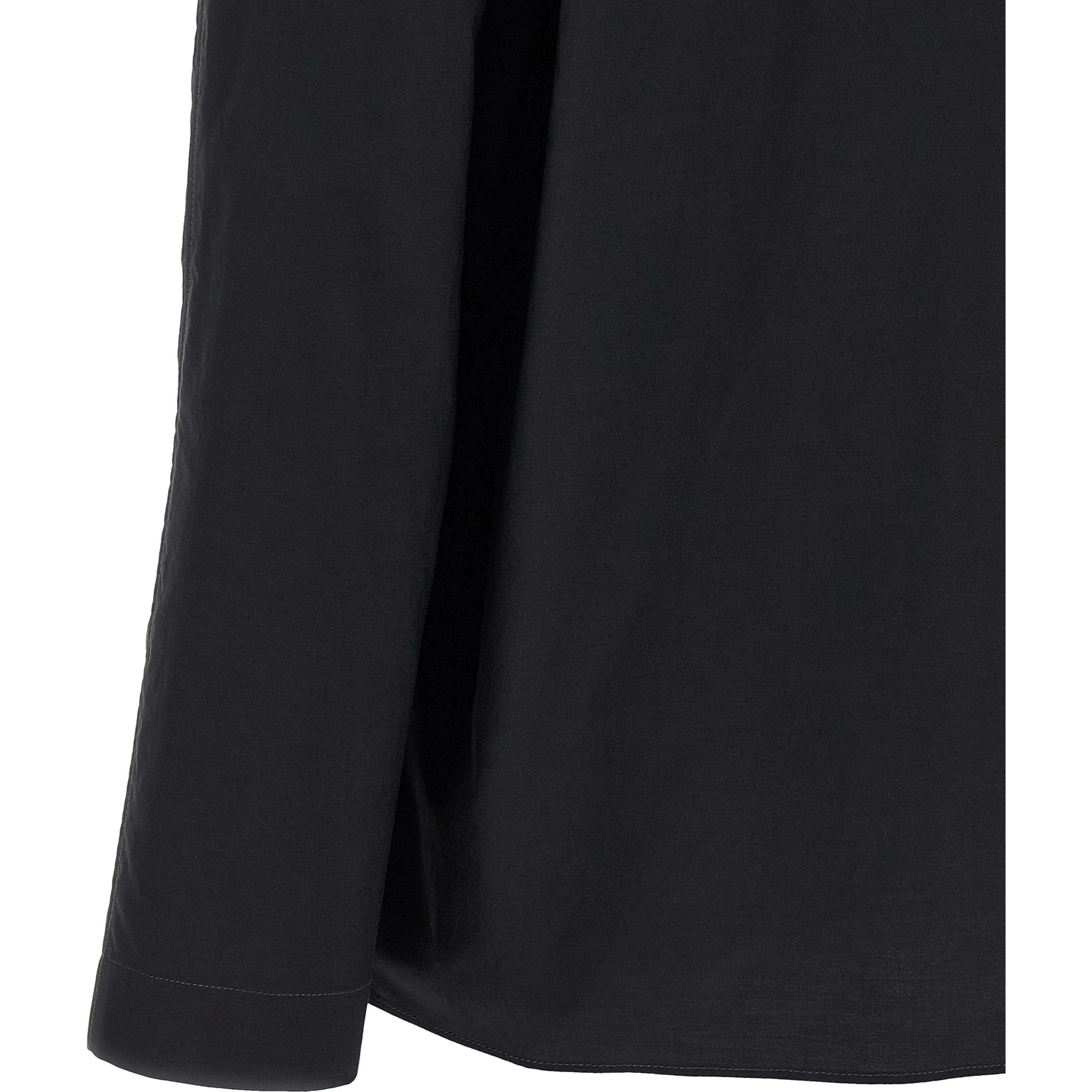 Black Cotton Blouse