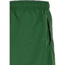 Bicolor Polyester Swim Shorts