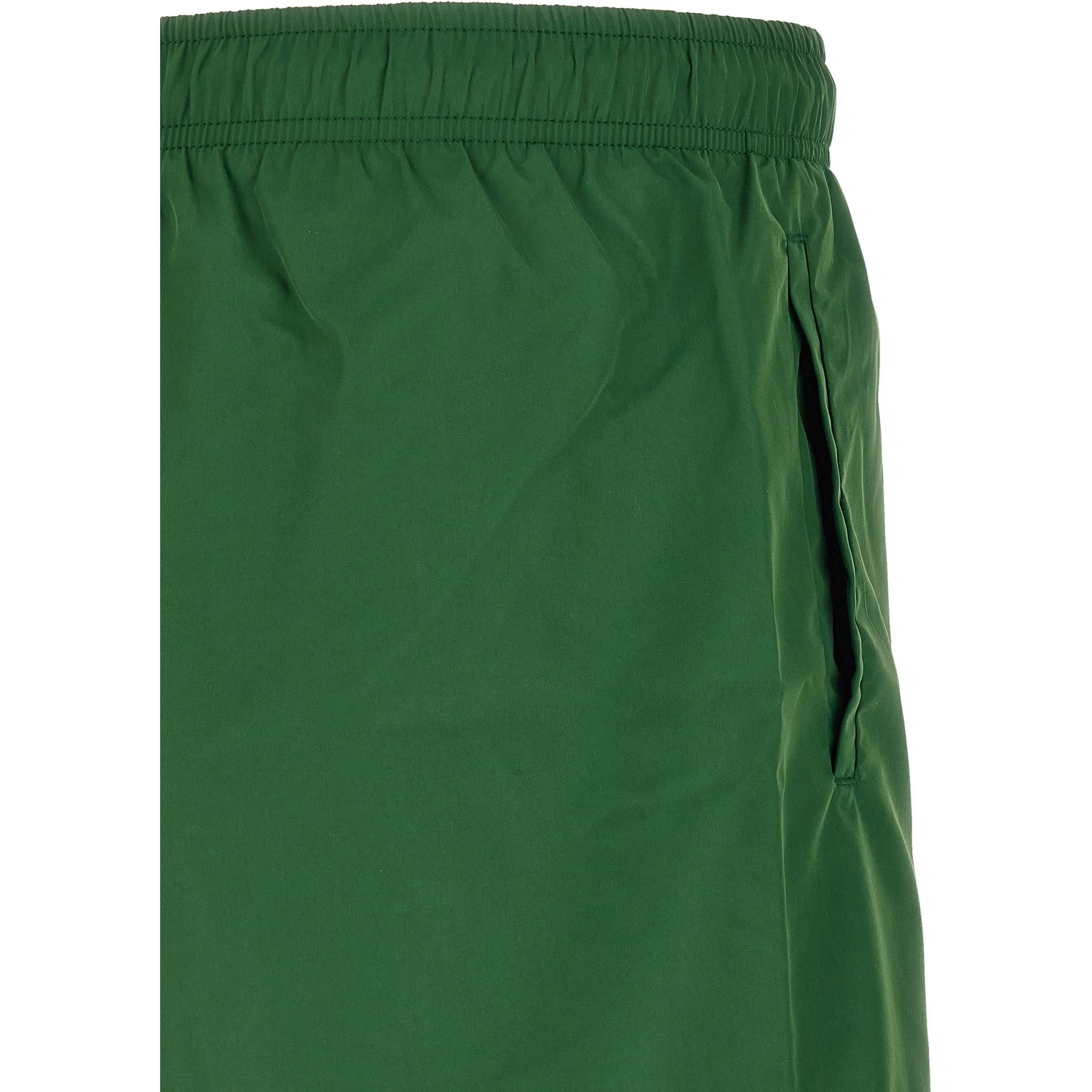 Bicolor Polyester Swim Shorts