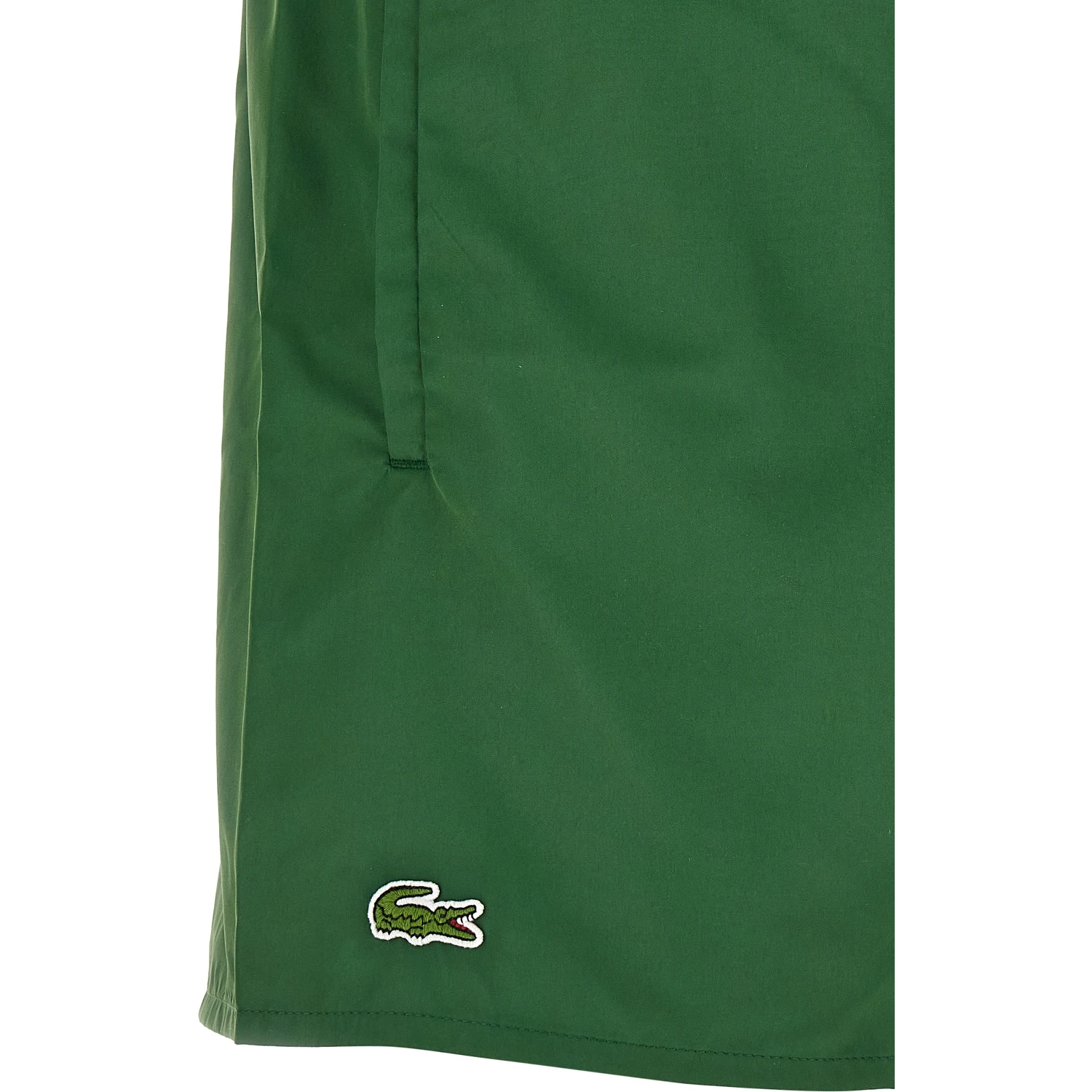 Bicolor Polyester Swim Shorts