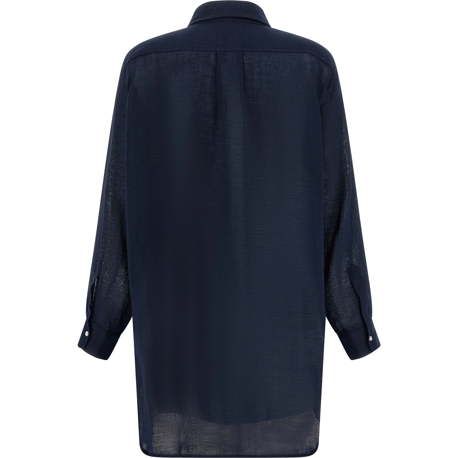 Blue Organic Cotton Blouse