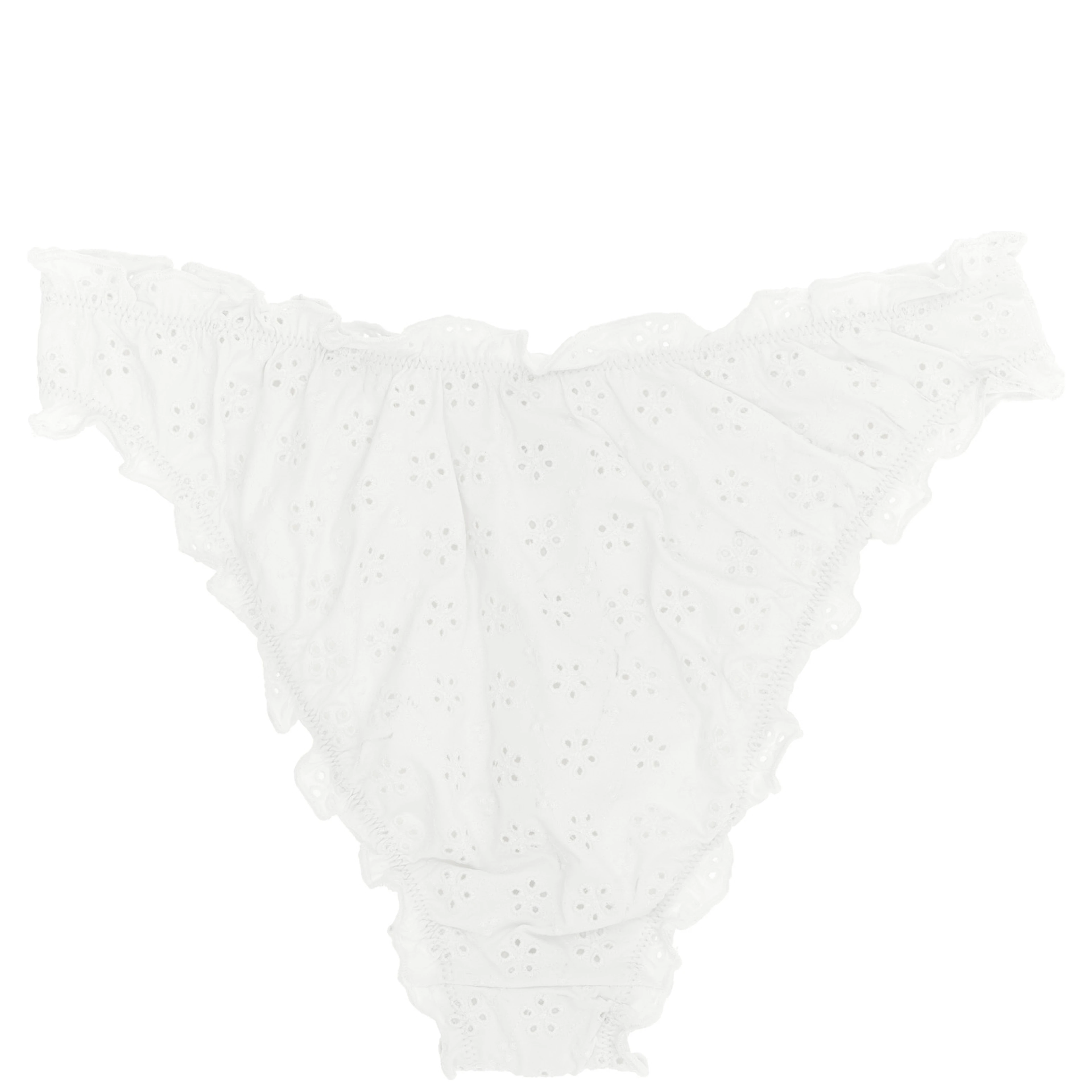 White Nylon Bikini