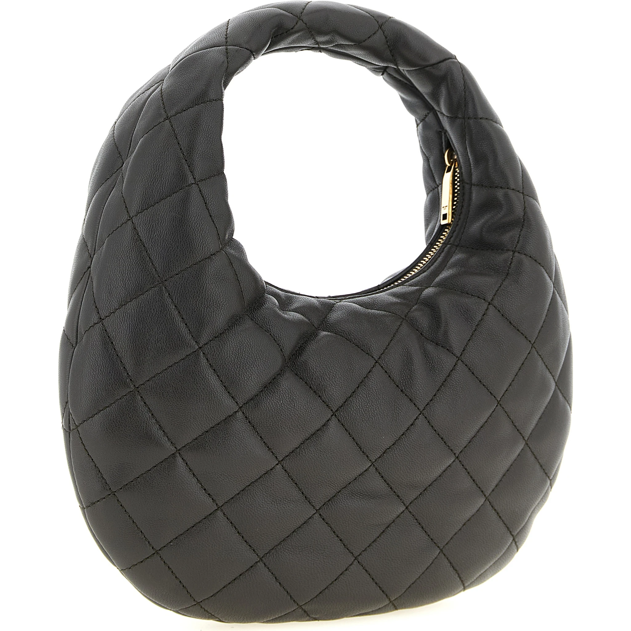 Brown Lamb Leather Handbag