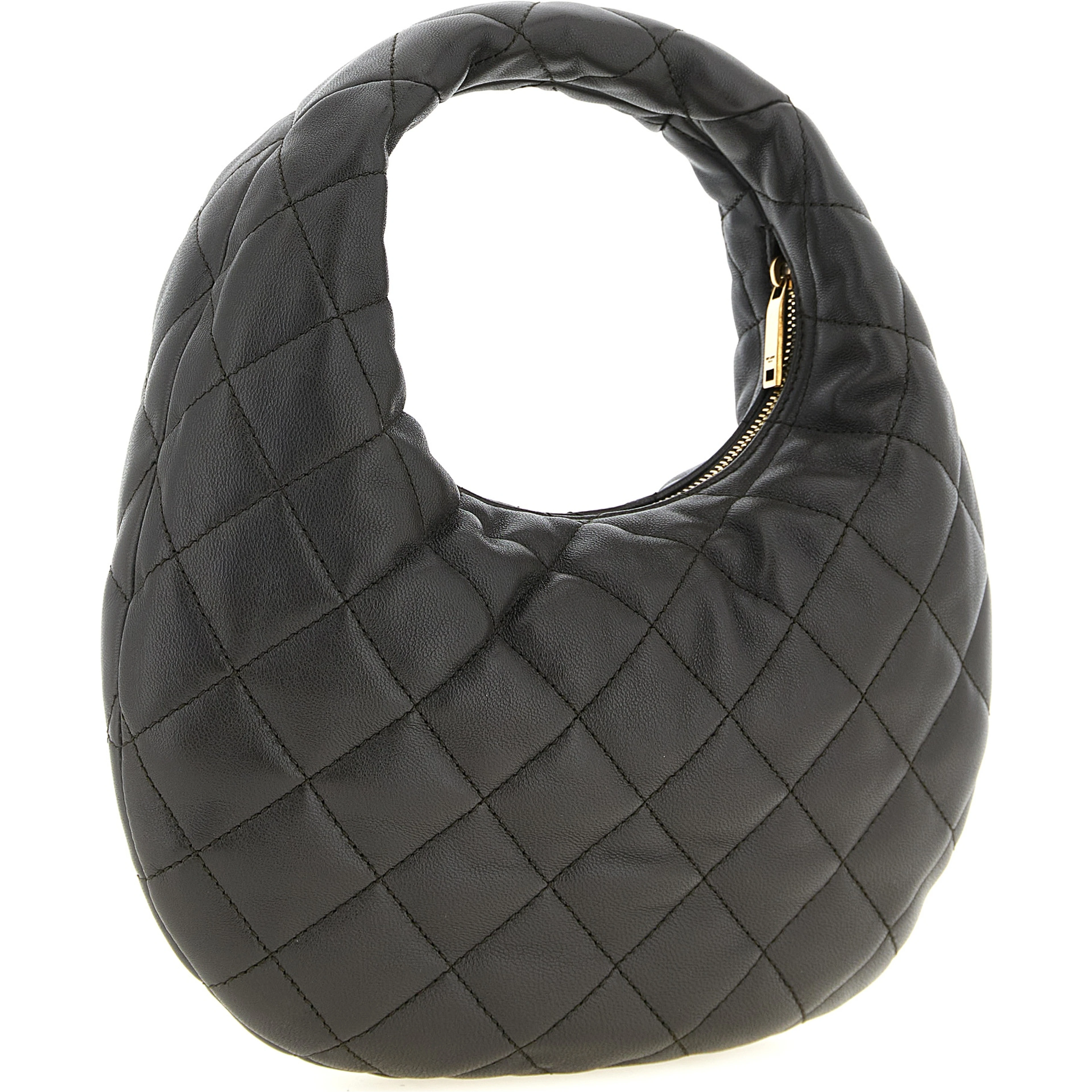 Brown Lamb Leather Handbag