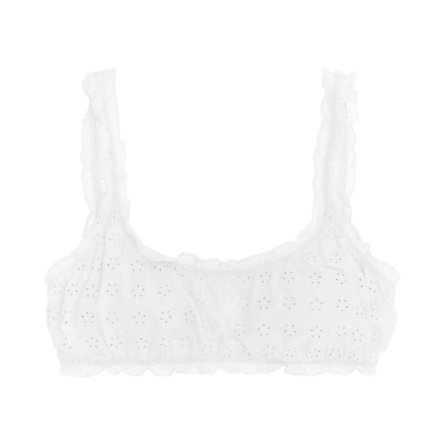 White Nylon Bikini