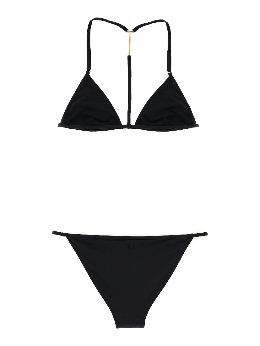 Black Polyamide Bikini