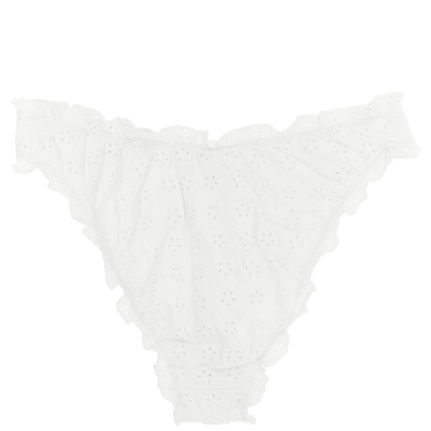 White Nylon Bikini