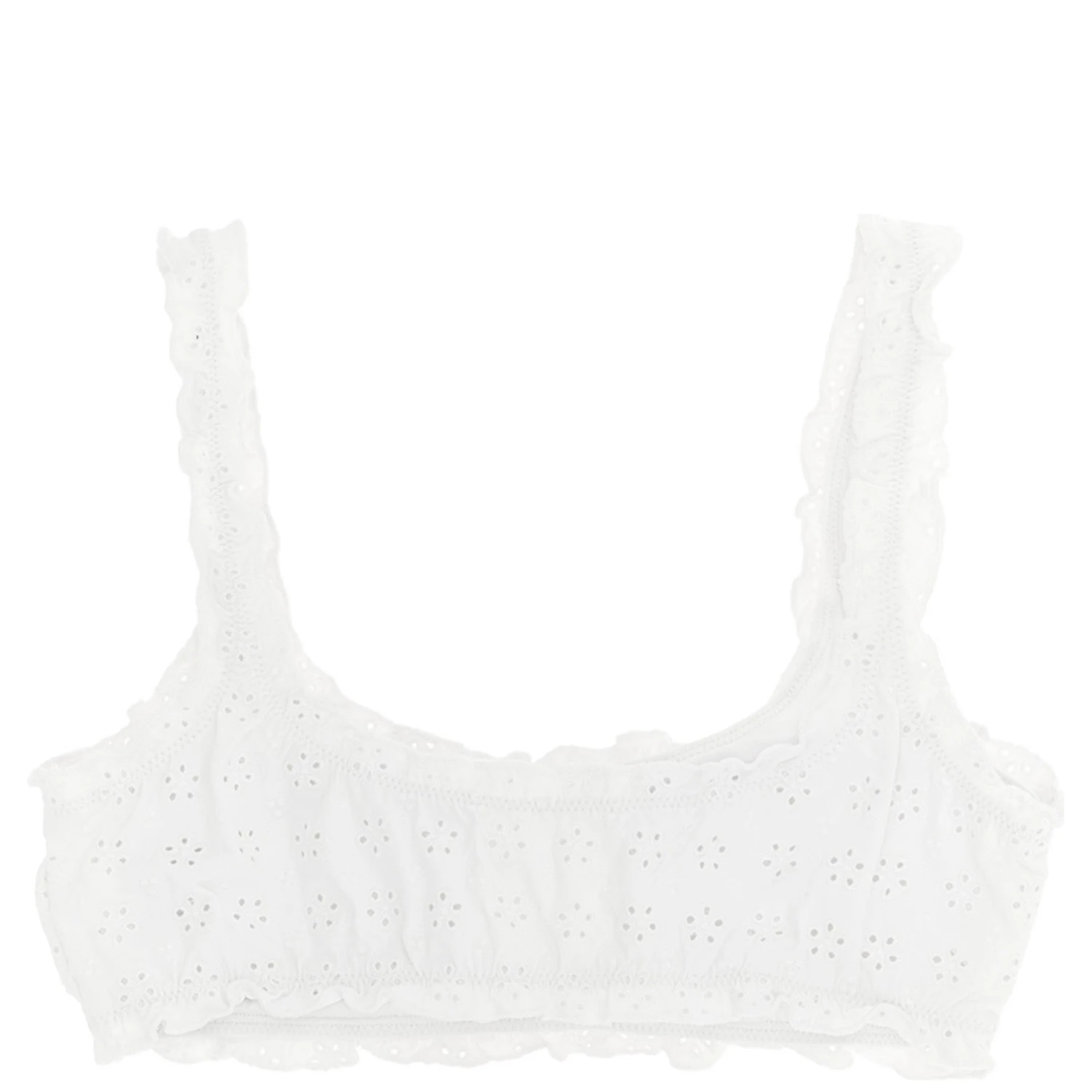 White Nylon Bikini