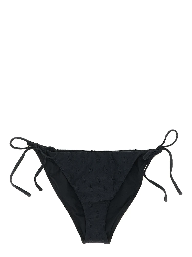 Black Recycled Polyester Bikini