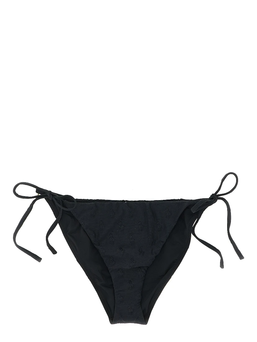 Black Recycled Polyester Bikini