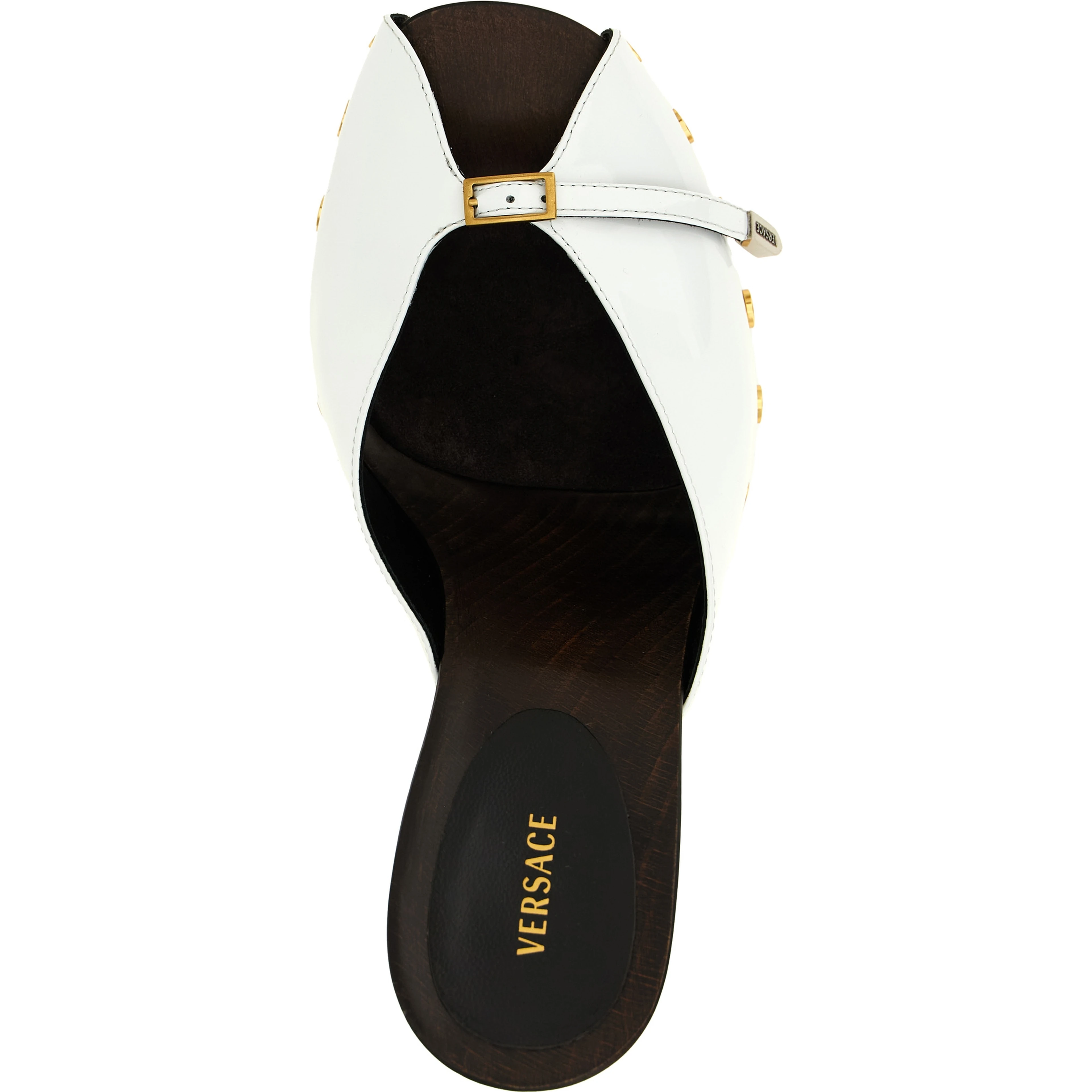 Bicolor Calfskin High Heel Pumps