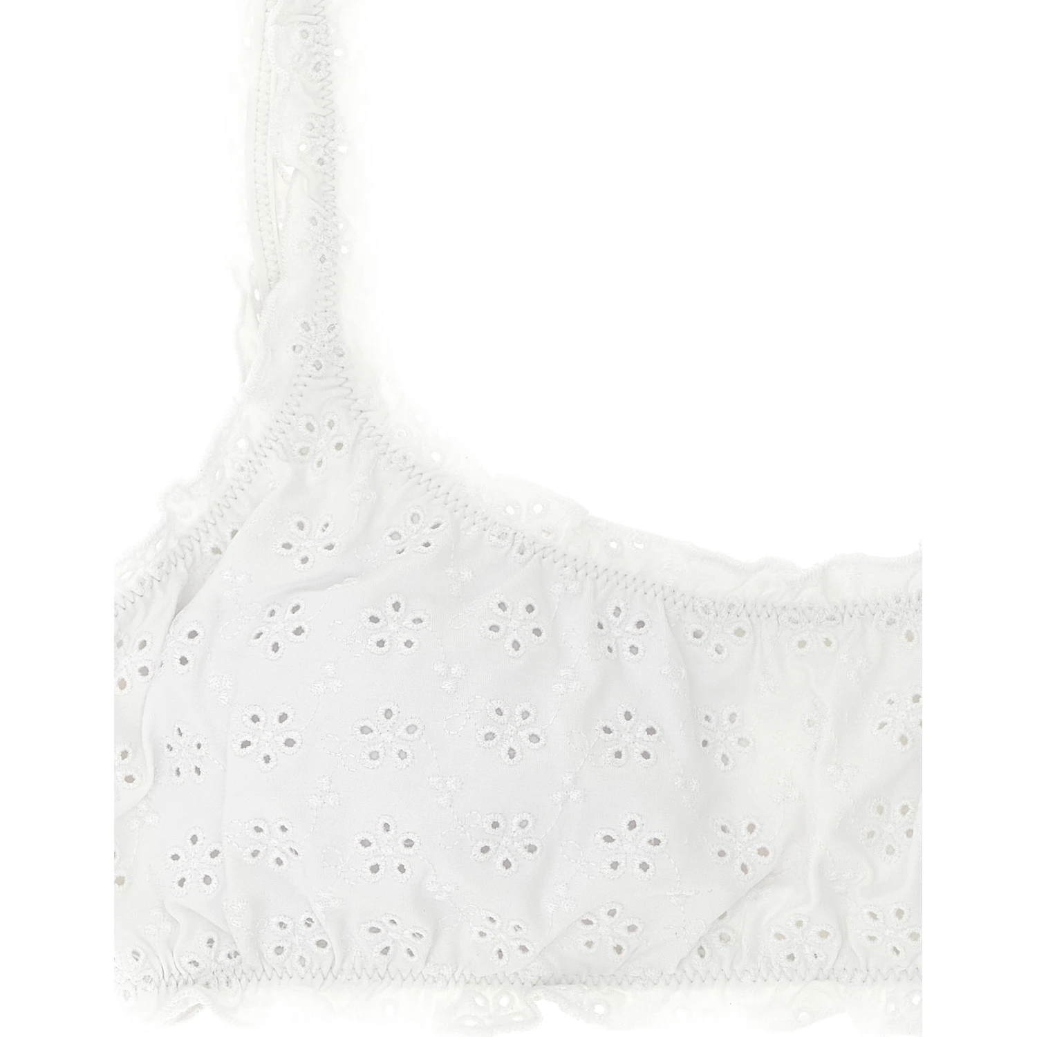 White Nylon Bikini