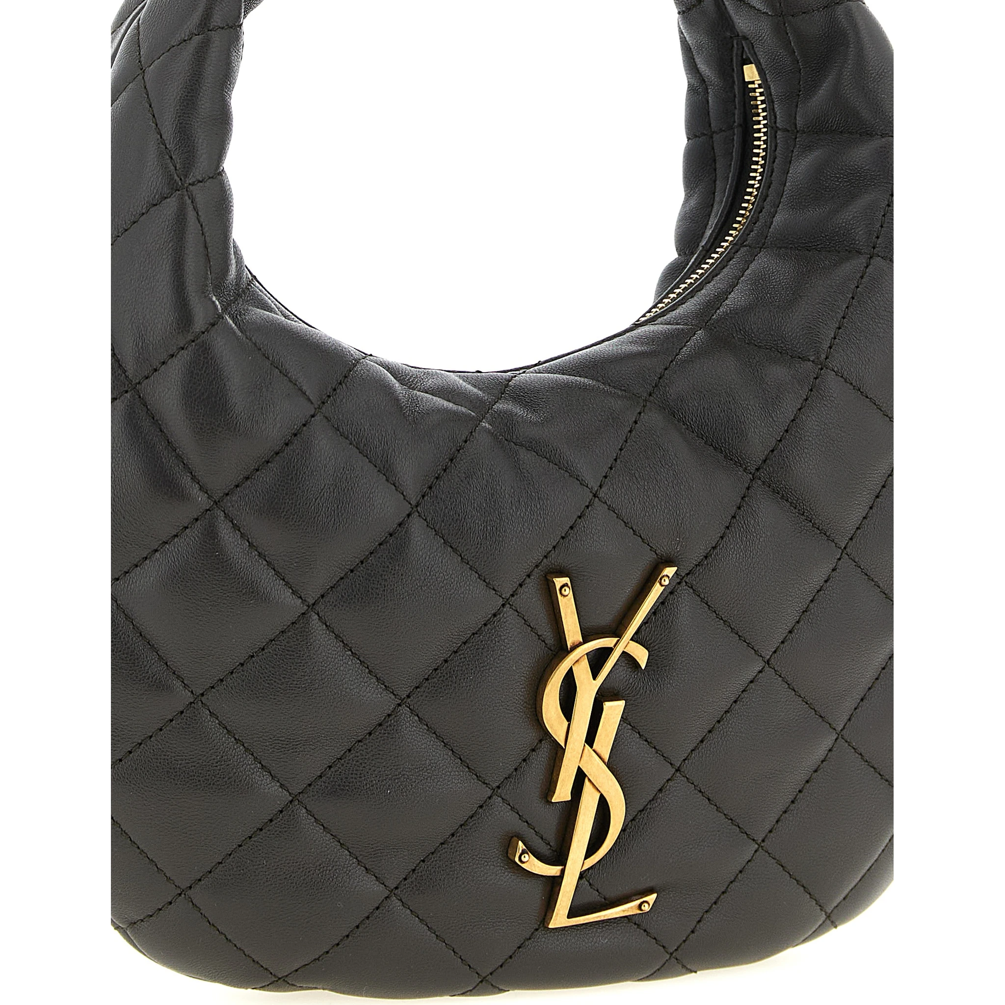Brown Lamb Leather Handbag