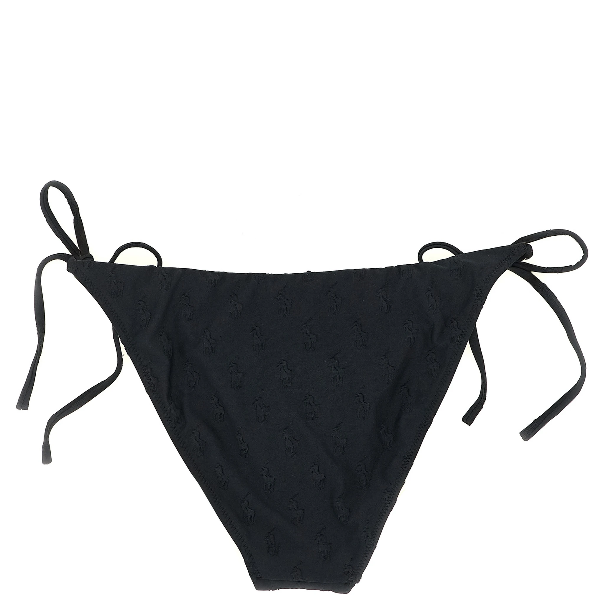 Black Recycled Polyester Bikini