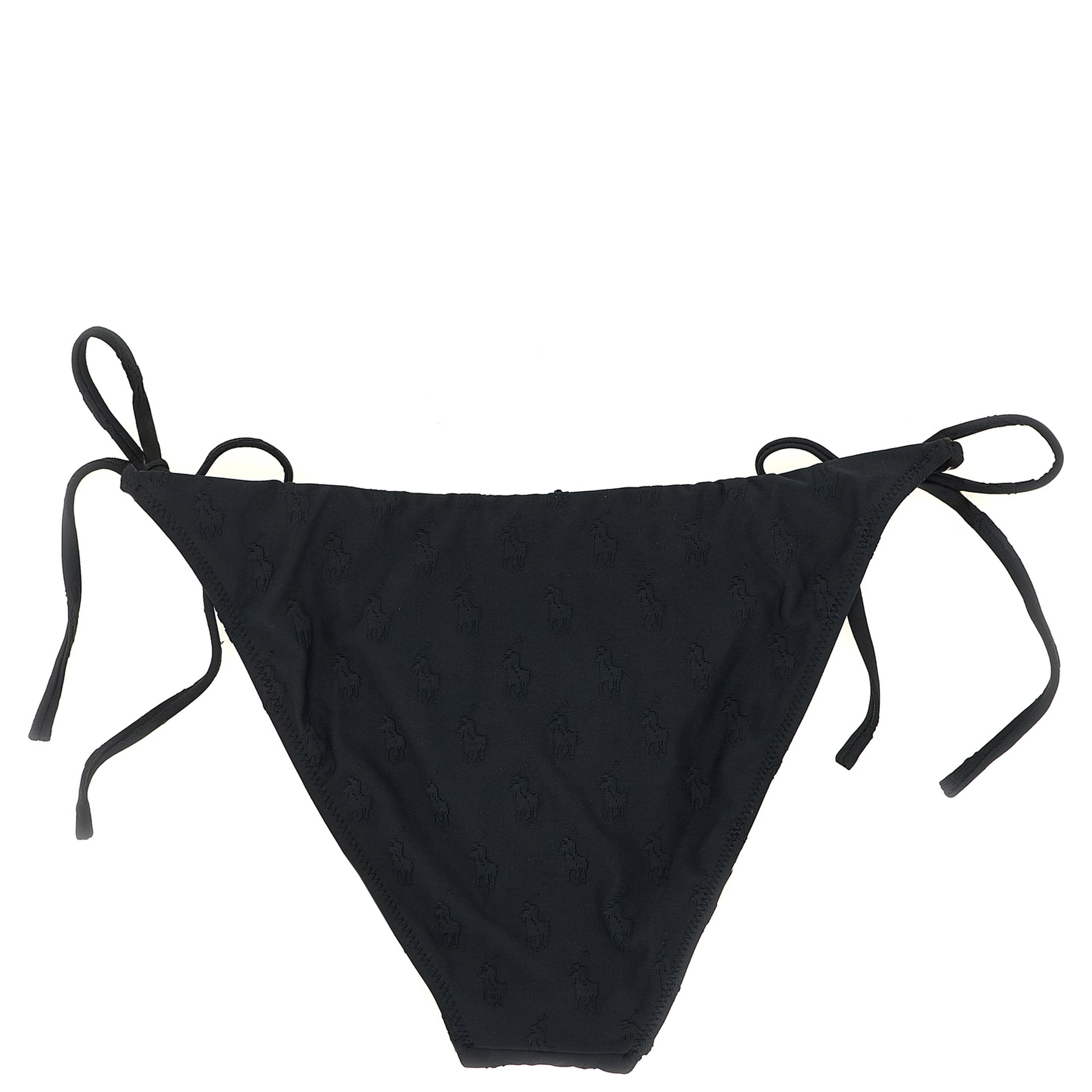 Black Recycled Polyester Bikini