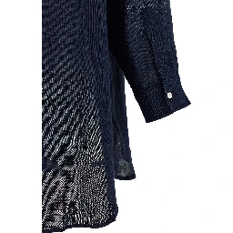 Blue Organic Cotton Blouse