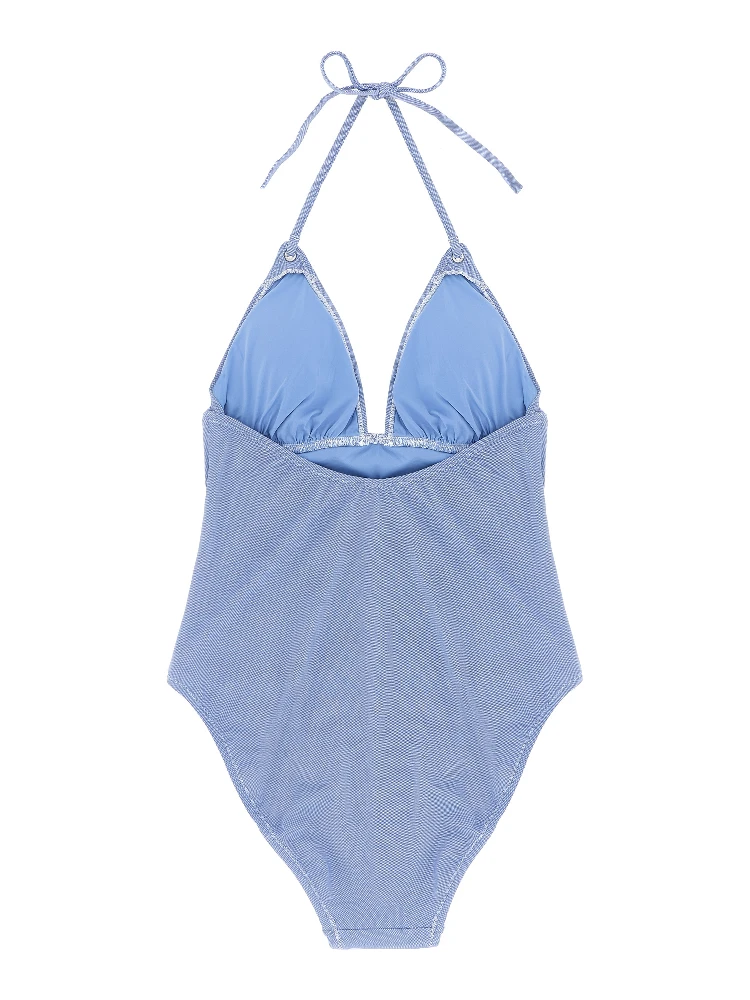 Blue Nylon One-Piece Swimsuit alternative