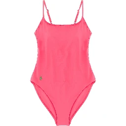 Multicolor Nylon One-Piece Swimsuit