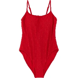 Multicolor Recycled Polyester One-Piece Swimsuit