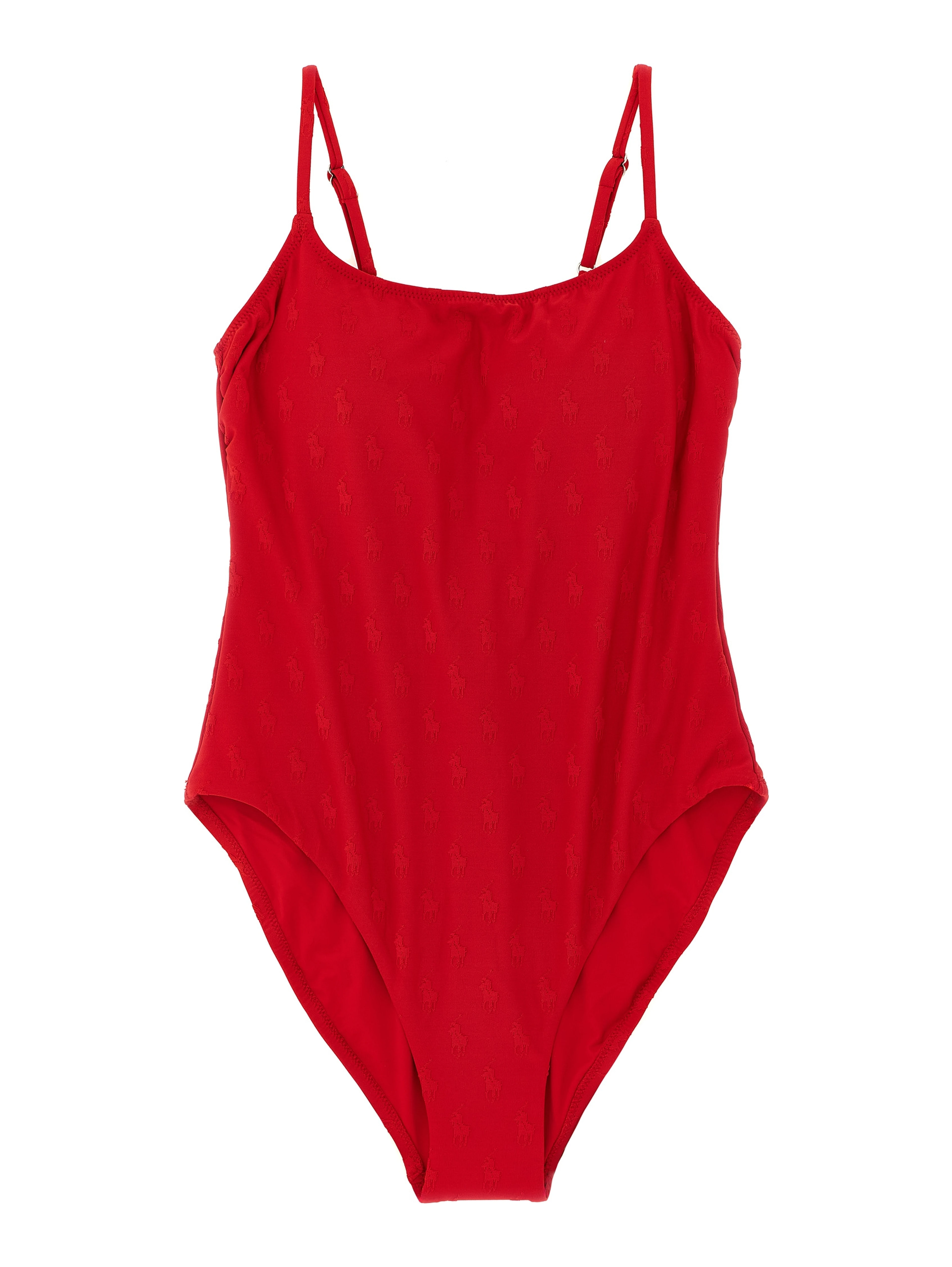 Multicolor Recycled Polyester One-Piece Swimsuit