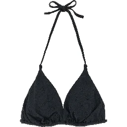 Black Recycled Polyester Bikini