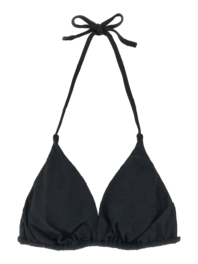 Black Recycled Polyester Bikini