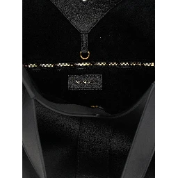 Black Calfskin Tote Bag