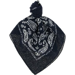 Blue Cotton Foulard