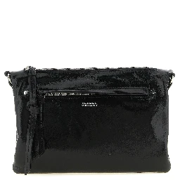 Black Calfskin Crossbody Bag