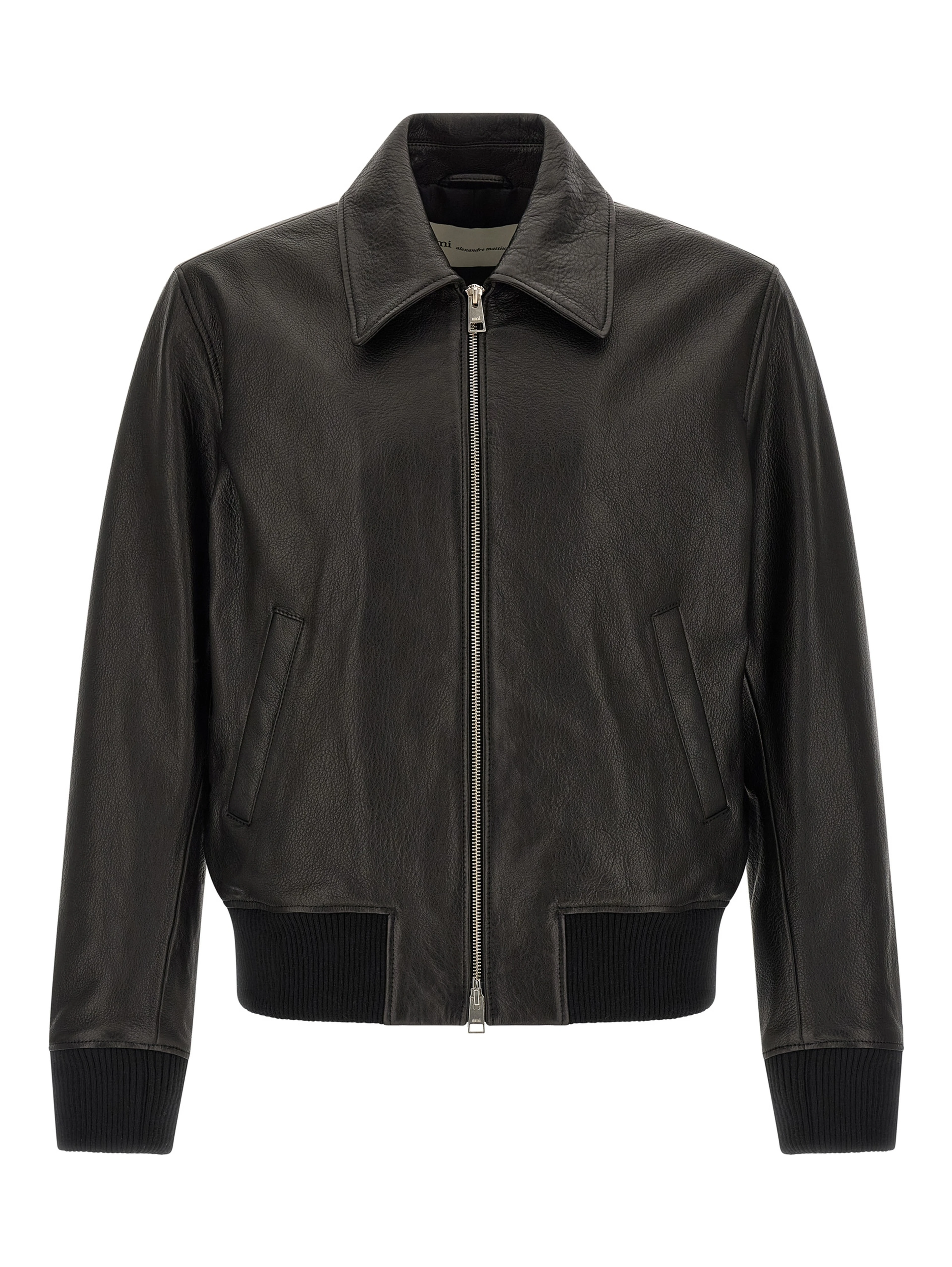 Black Lamb Leather Leather Jacket