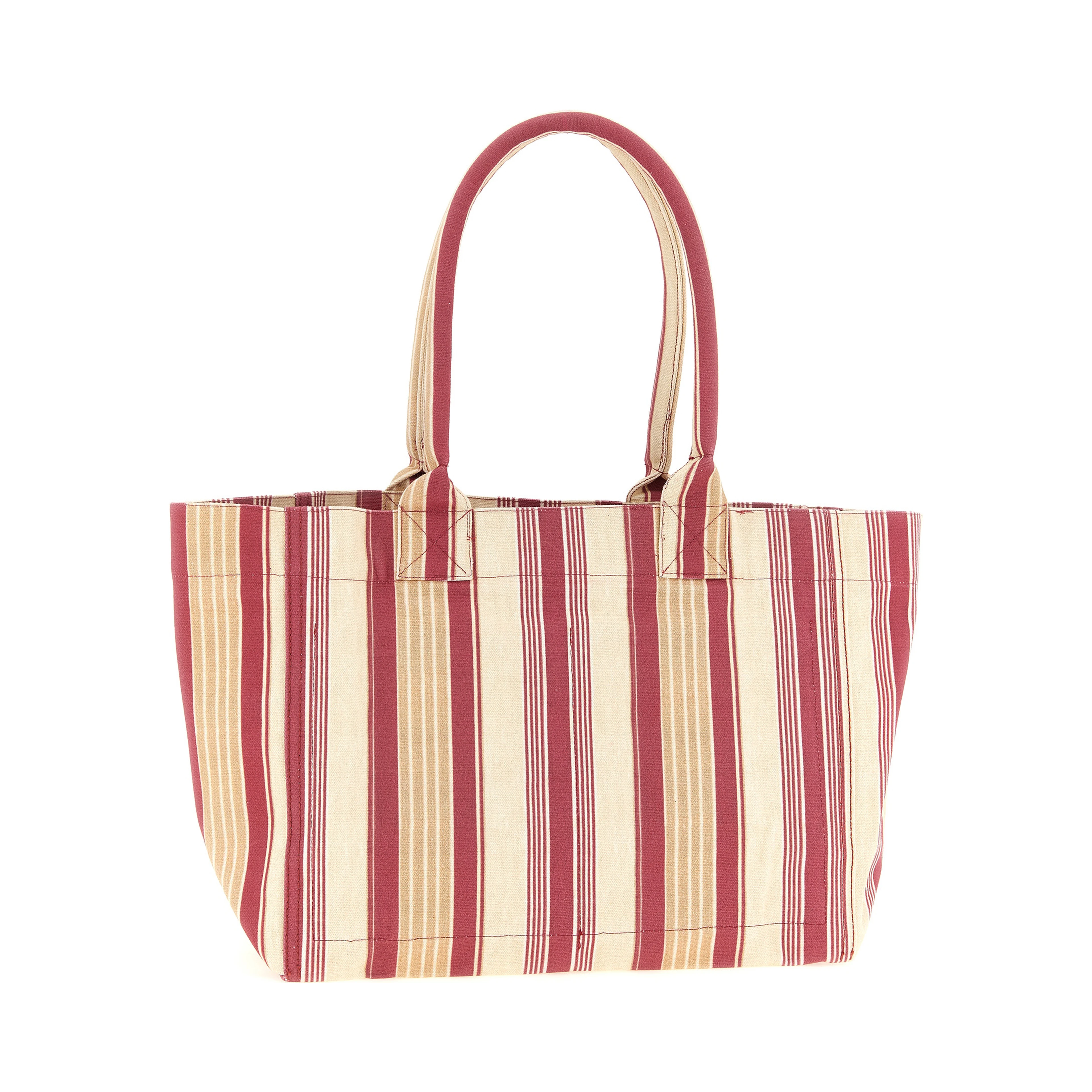 Multicolor Cotton Tote Bag