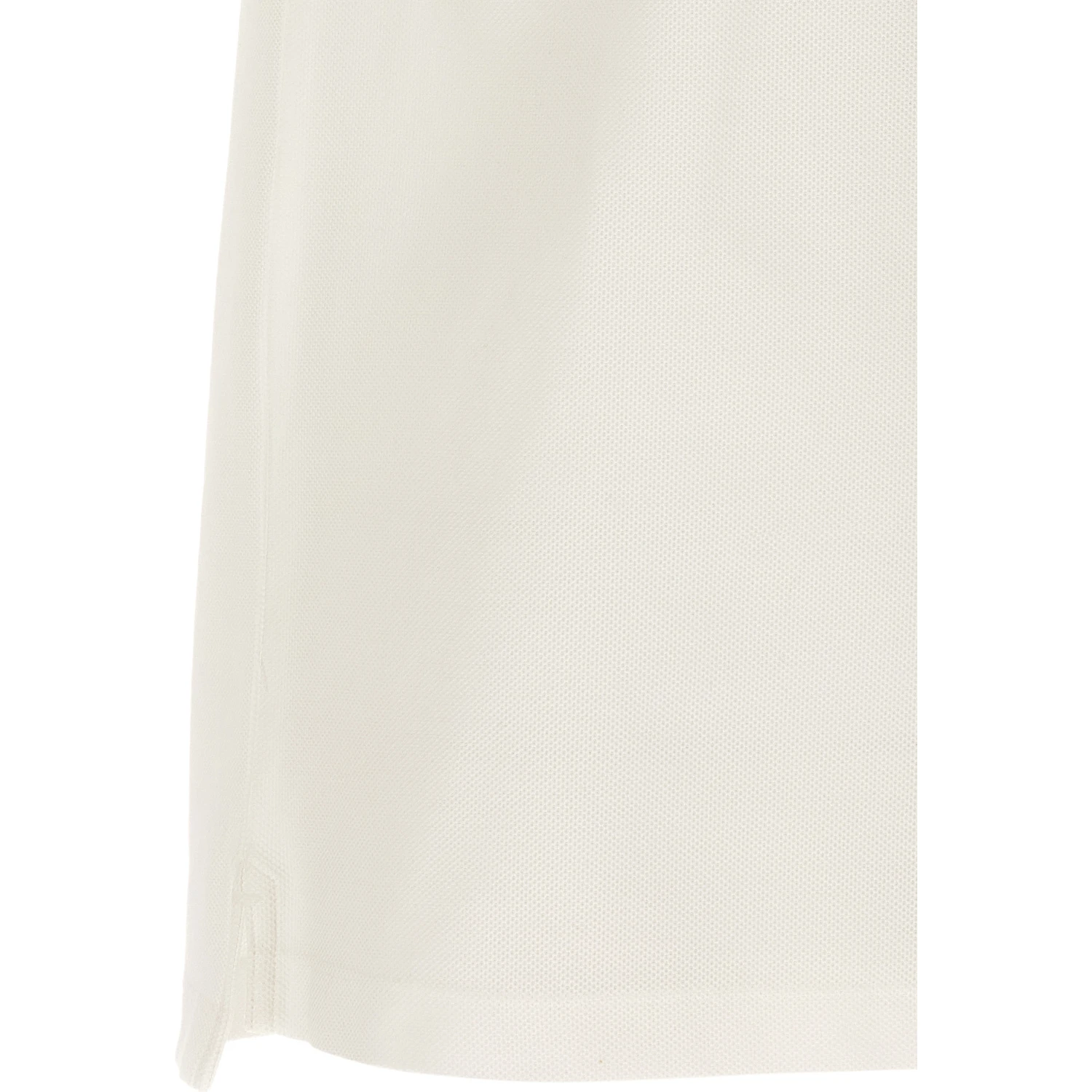 White Cotton Polo Shirt
