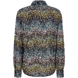 Multicolor Viscose Blouse