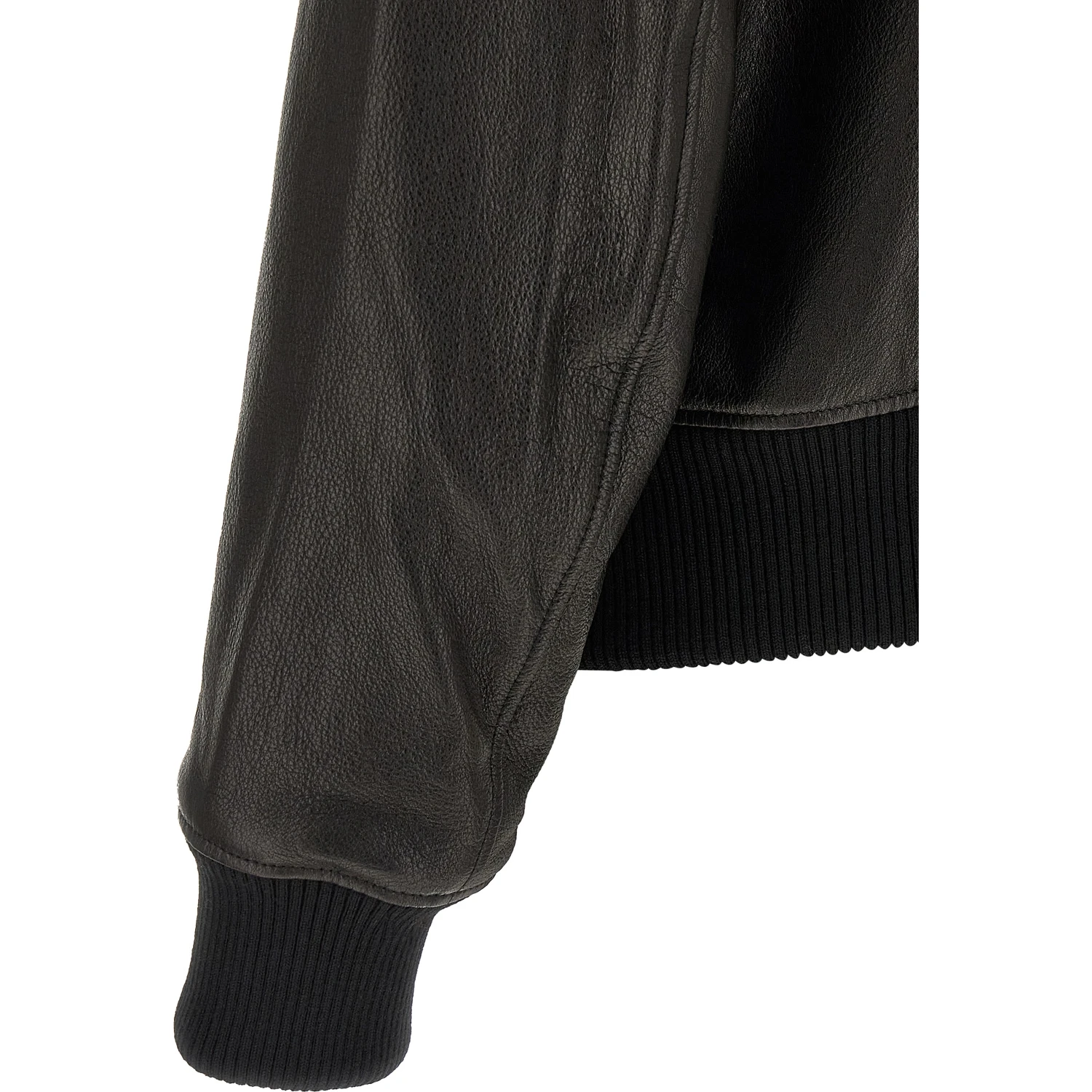 Black Lamb Leather Leather Jacket