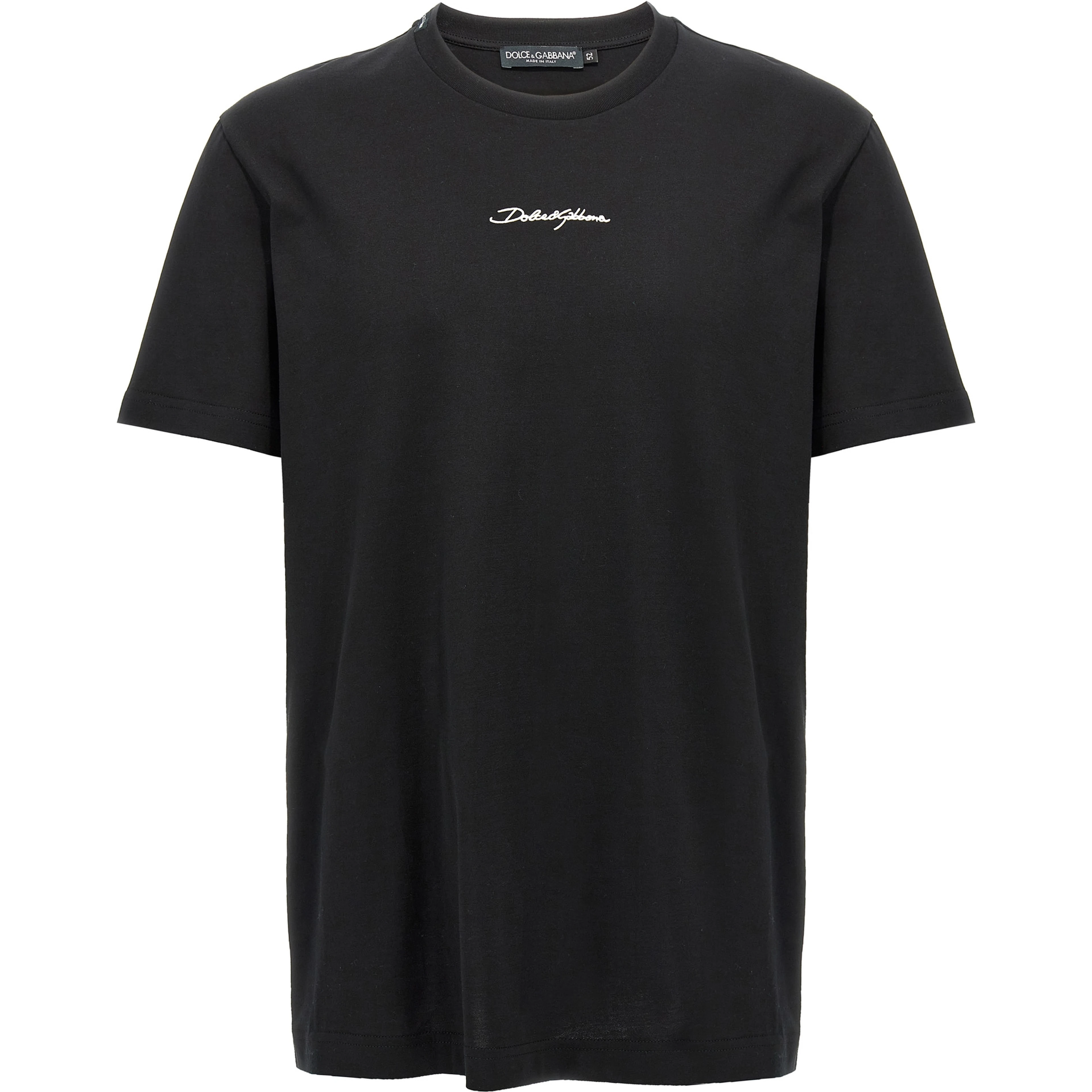 Black Cotton T-Shirt