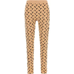 Beige Polyamide Leggings
